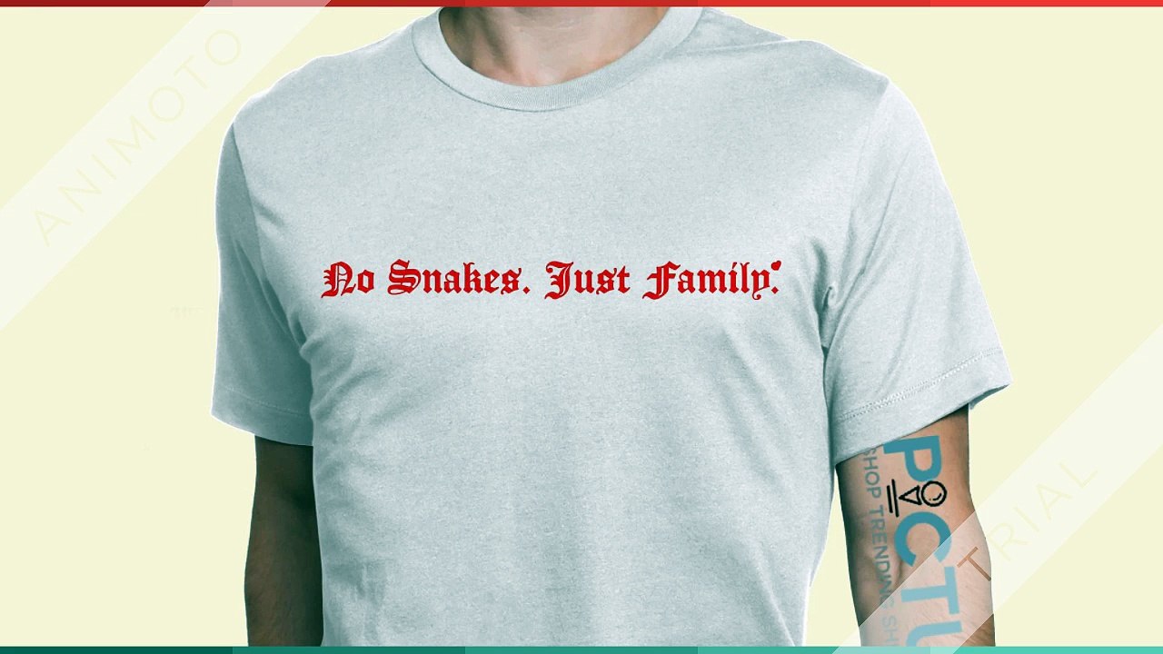 No snakes just family shirt