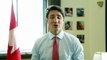 Prime Minister Trudeau delivers a message on Canada Day