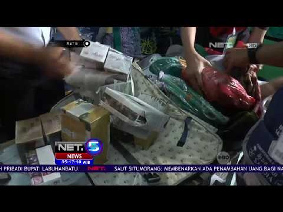 Lagi-lagi Jamaah Selundupkan Rokok Dalam Koper...