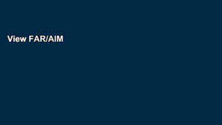 View FAR/AIM 2018: Up-to-Date FAA Regulations / Aeronautical Information Manual (FAR/AIM Federal