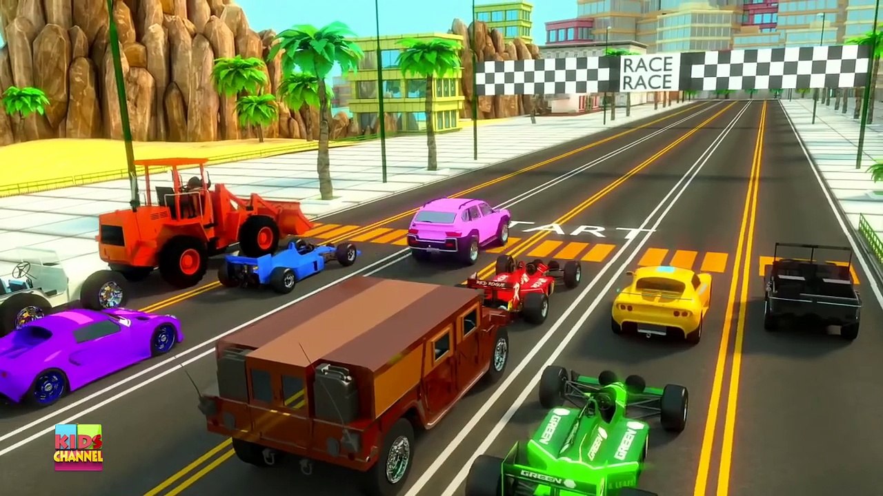 Colors Song For Children | Speedies Cartoons by Kids Channel