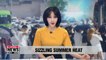 Searing heat has Korea in its grip
