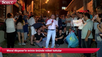 İyi partililerden 'Akşener nöbeti'