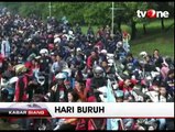 May Day, Ribuan Buruh Berunjuk Rasa di Kawasan Istana Negara