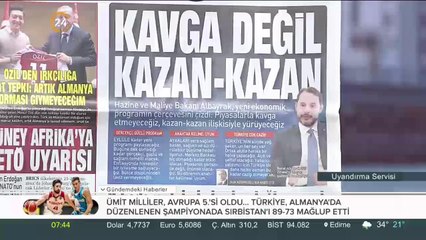 "Kavga Değil Kazan-Kazan" #GününManşeti Sabah