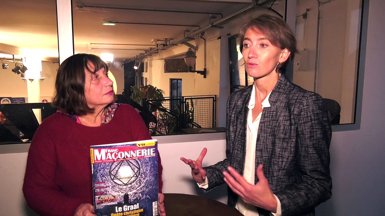 Hélène Cuny au 15e Salon Maçonnique du Livre de Paris - 2017