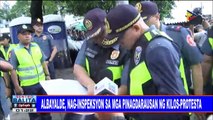 Albayalde, nag-inspeksyon sa mga pinagdarausan ng kilos-protesta; PNP, nagpapatupad ng mahigpit na seguridad sa #DuterteSONA2018