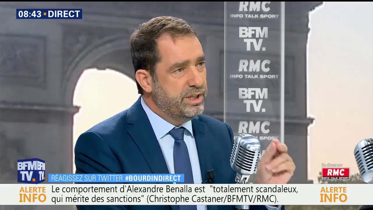 Alexandre Benalla "est venu une dizaine de fois" à l'Assemblée nationale, assure Christophe Castaner