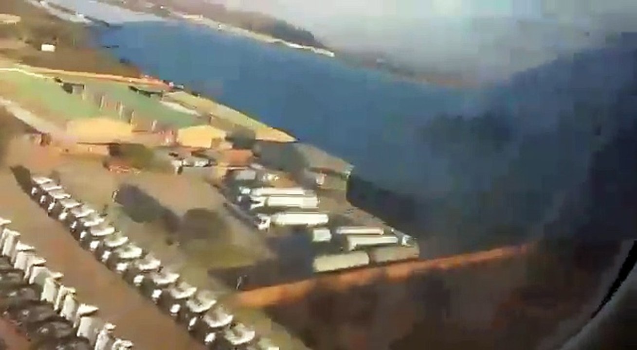 Crash d'un avion filmé par un passager