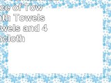 PAMCOTTON Premium Quality 8 piece of Towel Set 2 Bath Towels 2 Hand Towels and 4