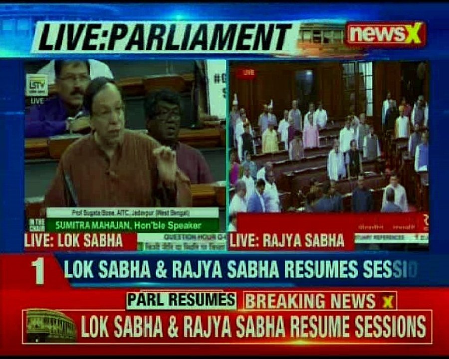 First session after no confidence motion; Lok S...