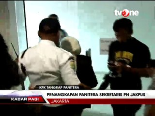 KPK Segel Ruang Kerja Panitera PN Jakpus