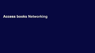 Access books Networking That Really Works: Do it Right and Get Results For Kindle