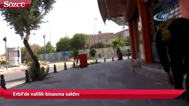 Erbil’de valiliğe silahlı saldırı İki yaralı var