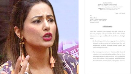 Hina Khan sends LEGAL NOTICE to Jewellery Brand, Demands Apology | FilmiBeat