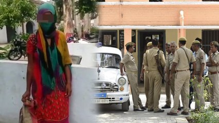 பலாத்காரம் புகார் அளிக்க காவல் நிலையத்திற்கு கையில் கருவுடன் வந்த பெண்- வீடியோ