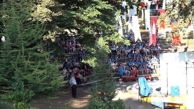 Öğrenciler Kefken’de tatilin keyfini çıkartıyor