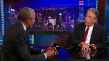 The Daily Show - Exclusive - Barack Obama Extended Interview-L88H2HWEXrw