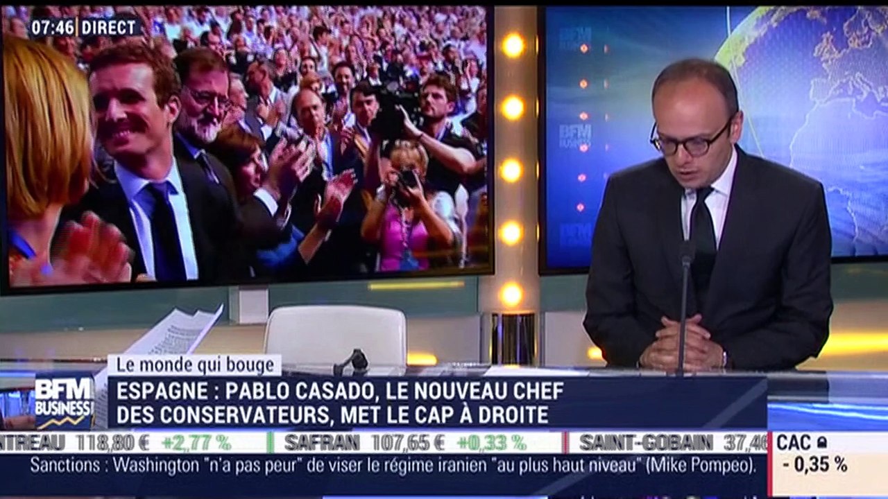Benaouda Abdeddaïm: Pablo Casado, le nouveau chef des conservateurs espagnols, met le cap à droite - 23/07