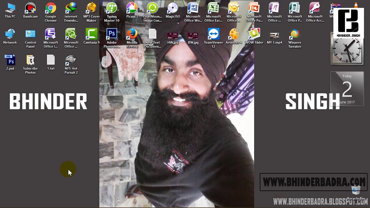 How To Set Custom Cursor Image In Blog Or Website #Bhinderbadra