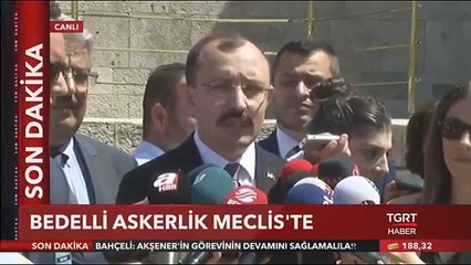 Bedelli Askerlik Meclis'te