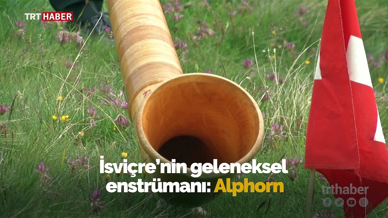 İsviçre dağlarında "alphorn" sesleri yankılanıyor