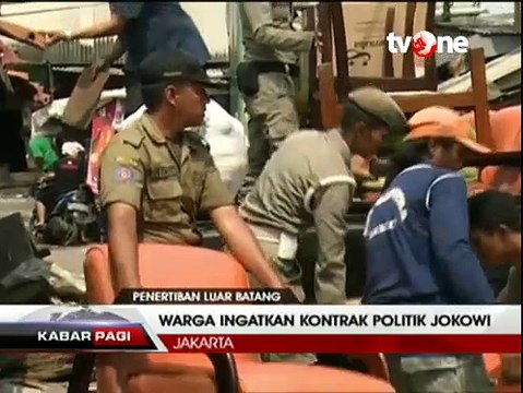 Warga Pasar Ikan Luar Batang Ingatkan Kontrak Politik Jokowi