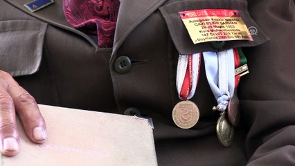 Kore gazisi 66 yıllık üniformasını özenle saklıyor - KAYSERİ