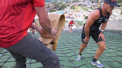La course Red Bull 400 à Courchevel
