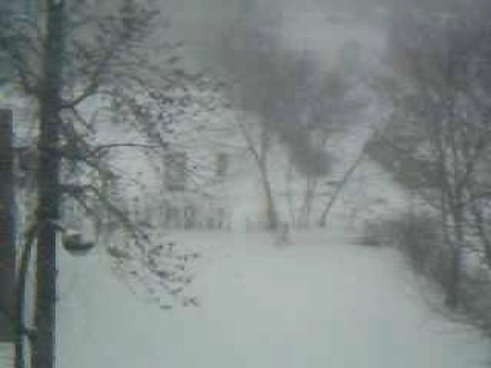 2e tempête de neige sur Montréal, 16 Décembre 2007