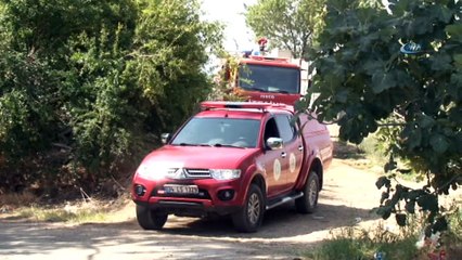 Antalya’da yangının ardından oluşan manzara havadan görüntülendi