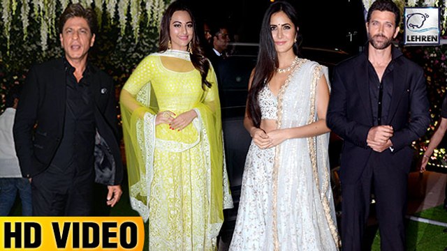 Bollywood Celebs Attend The Wedding Reception Of Poorna Patel | Shah Rukh Khan, Hrithik Roshan