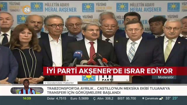 Çıray: Meral Akşener'i aday göstereceğiz