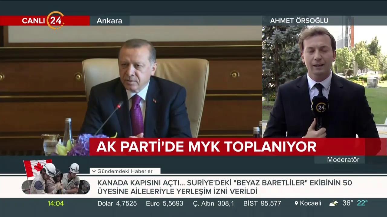 AK Parti MYK'nın ilk konusu 18 Ağustos'ta yapılacak olağan kongre