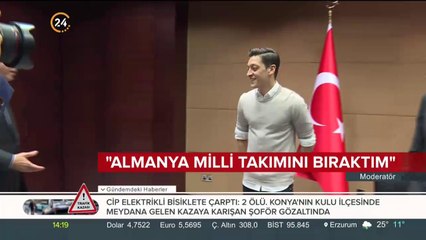 Almanya'da hedef haline gelen Mesut Özil suskunluğunu bozdu