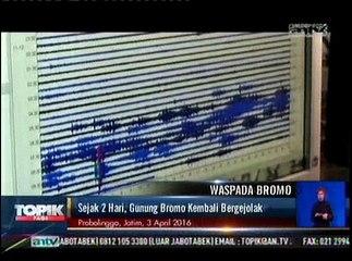 Sejak 2 Hari, Gunung Bromo Kembali Aktif