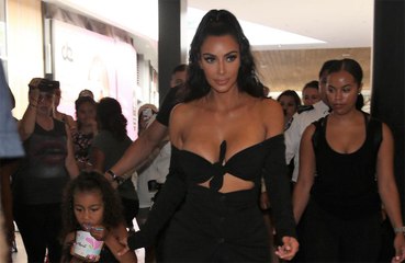 Kim Kardashian West bribed daughter North with sweets on shoot