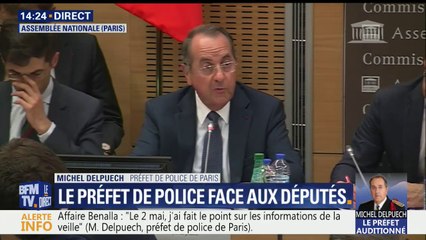 Audition du préfet Delpuech : "Le directeur de l'ordre public m'a indiqué que sa direction avait mis à la disposition de M.Benalla un casque"