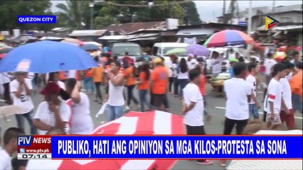 Download Video: #PTVNEWS: Publiko, hati ang opinyon sa mga kilos-protesta sa SONA #DuterteSONA2018 #TatakNgPagbabago