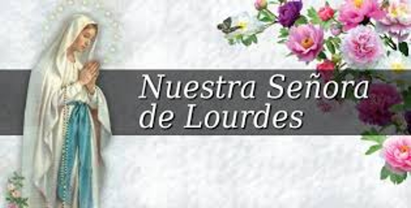 REZO A LA VIRGEN DE LOURDES PARA PEDIR FAVORES Y MILAGROS E INTERCEDER POR LOS ENFERMOS,RED MARABUNTA