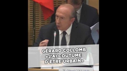 Affaire Benalla: «J'ai coutume d'être urbain» précise Gérard Collomb