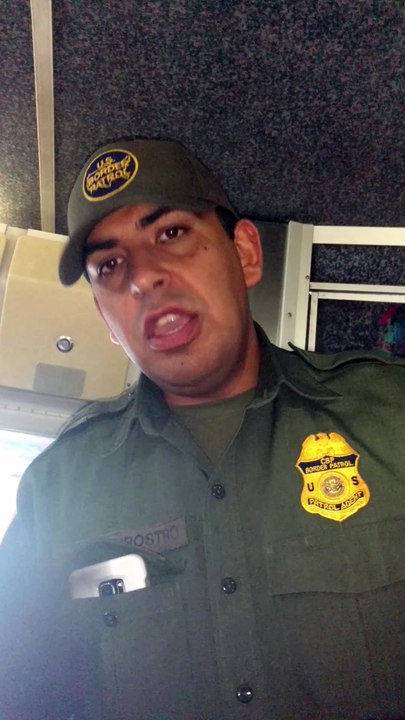 Immigration Officer Asks if People on Bus are Citizens