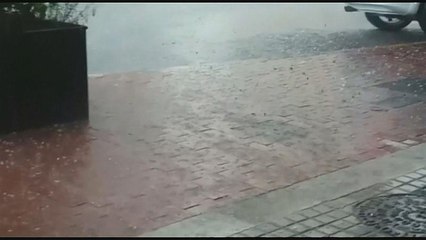 Erst Hitze, dann Hagel: Wetterkapriolen in Spanien