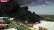 Antalya Organize Sanayi Bölgesi'nde faaliyet gösteren bir köpük fabrikasında yangın çıktı
