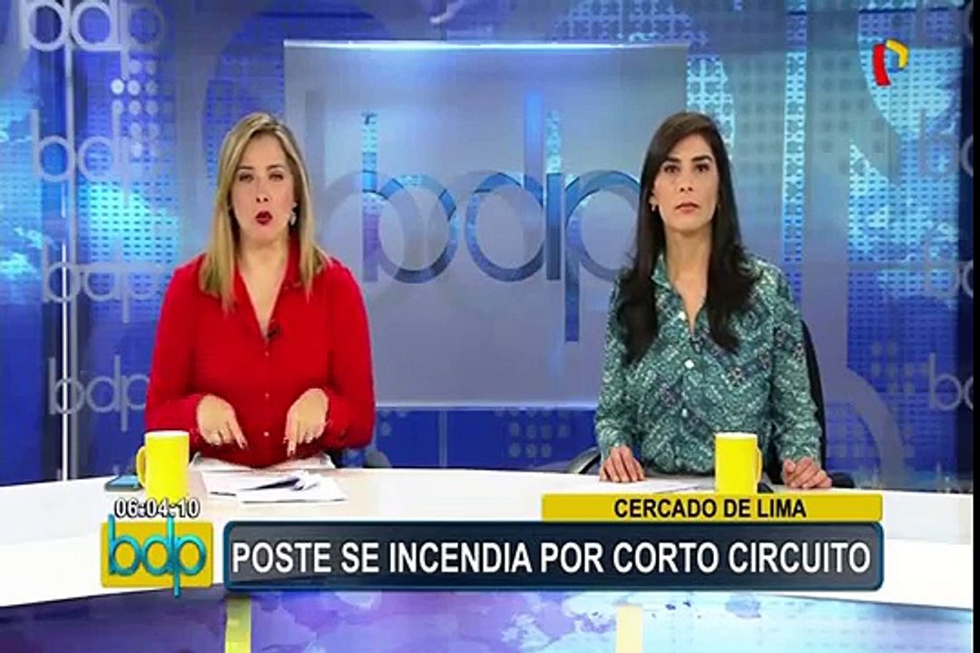 Vía Expresa: auto se incendió en plena avenida Javier Prado