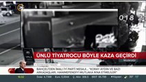 Ünlü oyuncu kaza geçirdi
