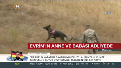 Evrim'in anne ve babası adliyede