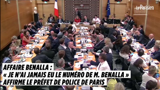 Affaire Benalla : « Je n’ai jamais eu le numéro de M. Benalla », affirme le préfet de police de Paris