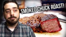EJ Cooks: Smoked Chuck Roast