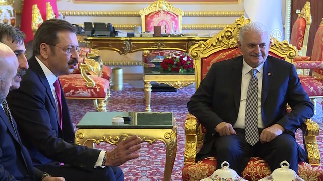 TBMM Başkanı Binali Yıldırım, meslek kuruluşu temsilcilerini kabul etti - TBMM